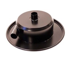 FLF-202 Filtertopp 210L 63mm anslutningar. Passar rullkantsfat.