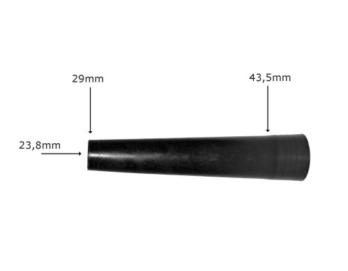 SD-32U Konisk universalmuff 32mm